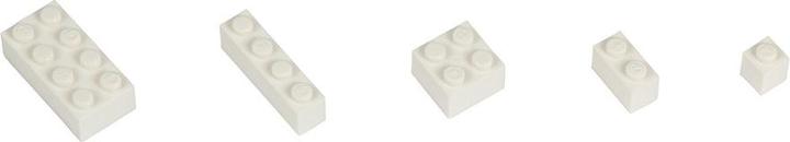 Image du produit Q-Bricks Blocs de construction Unicolor Blanc