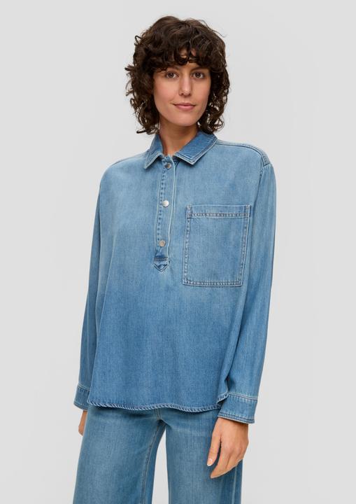 Immagine prodotto s.Oliver Bluse Jeans-Overshirt im Loose Fit (S)