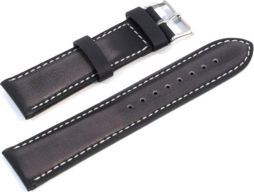 Iron Annie Dunkelblaues Lederarmband, 22 mm (Marineblau)
