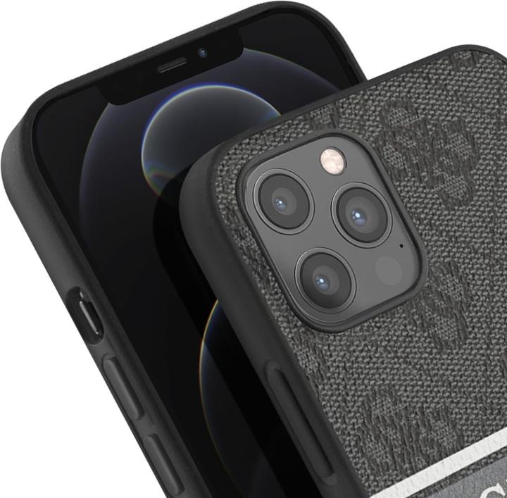 Productafbeelding Guess Harde kaft 4G Gedrukte Streep (Apple iPhone 12 Pro Max)