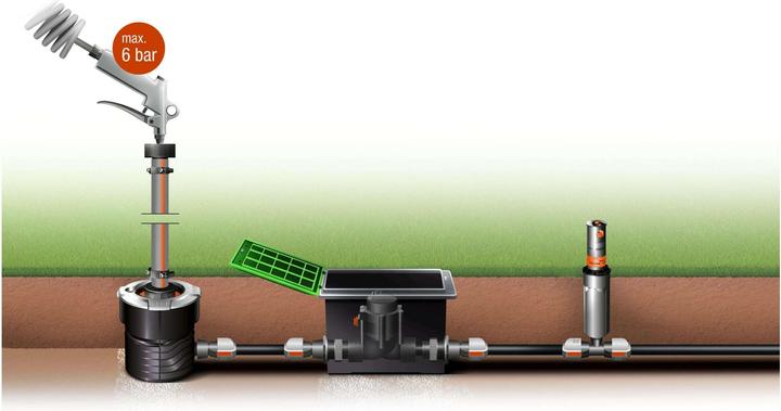 Actual product image Gardena Valve box V1 (Irrigation valve)