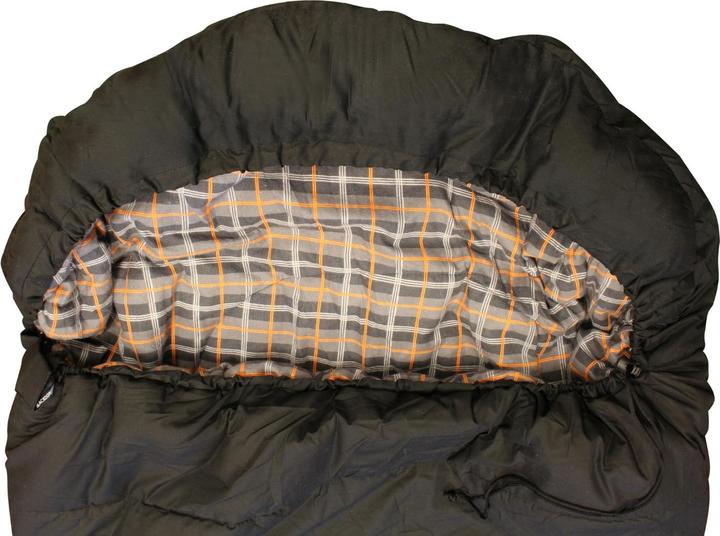 Produktbild Eurotrail Deckeschlafsack Blackdown mit Mumiencap