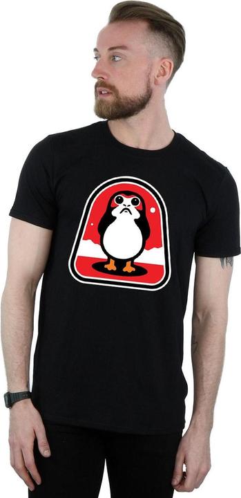 Image du produit Star Wars - T-shirt THE LAST JEDI PORGS BADGE - Homme (L)
