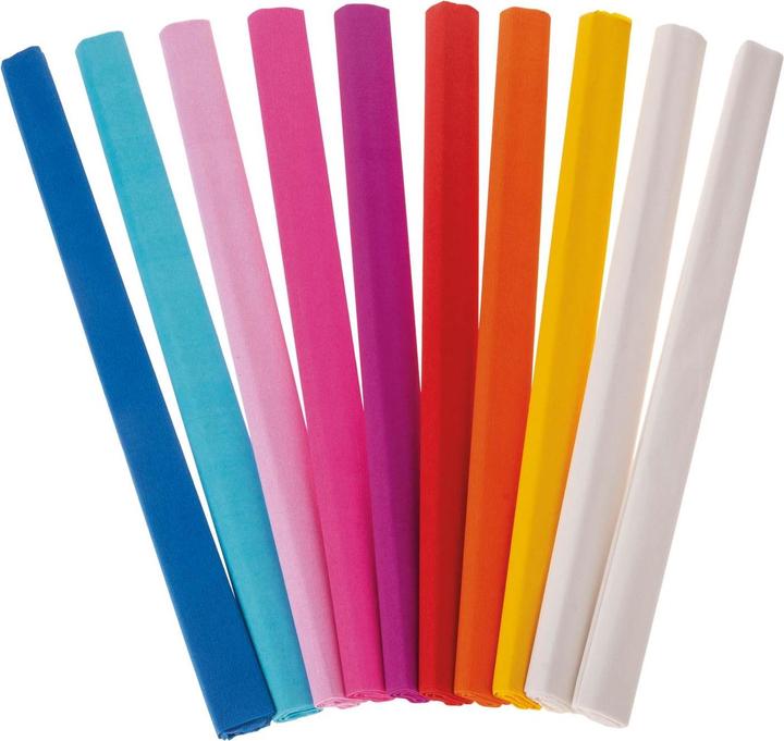 Actual product image Folia Crepe paper colored (22 g/m², 10 x)