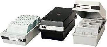 Actual product image Han Card index box (A6)