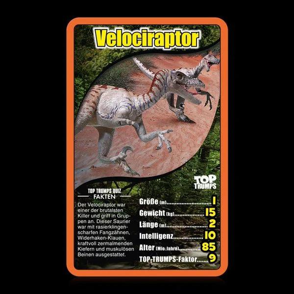 Produktbild Winning Moves WIN47148 - Top Trumps: Dinosaurier - Kartenspiel (DE), für 2+ Spieler, ab 8 Jahren (Deutsch, 2 Spieler)