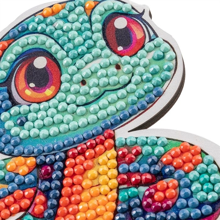 Actual product image Craft Buddy Jungle Schlange, Crystal Art Buddy, ca. 11x8cm