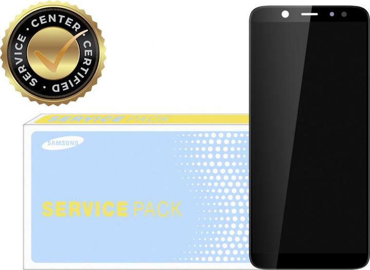 Produktbild Samsung LCD-Display +Touch-Einheit A600 Galaxy A6 2018 Schwarz (Service Pack) (Display, Galaxy A6 2018)