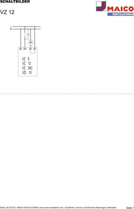 Produktbild Maico Verzög.Zeitschalter