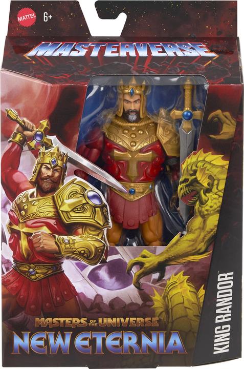 Actual product image Mattel M.o.t.U. Masterverse Core NE King Randor