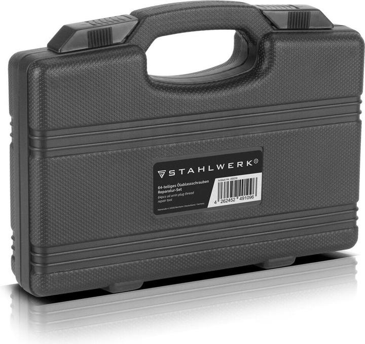 Actual product image Stahlwerk Oil drain plug repair set 64-piece repair kit oil drain thread