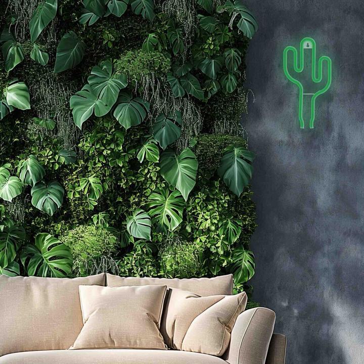 Image du produit Manta SNL74GN Style Neon Lights CACTUS green