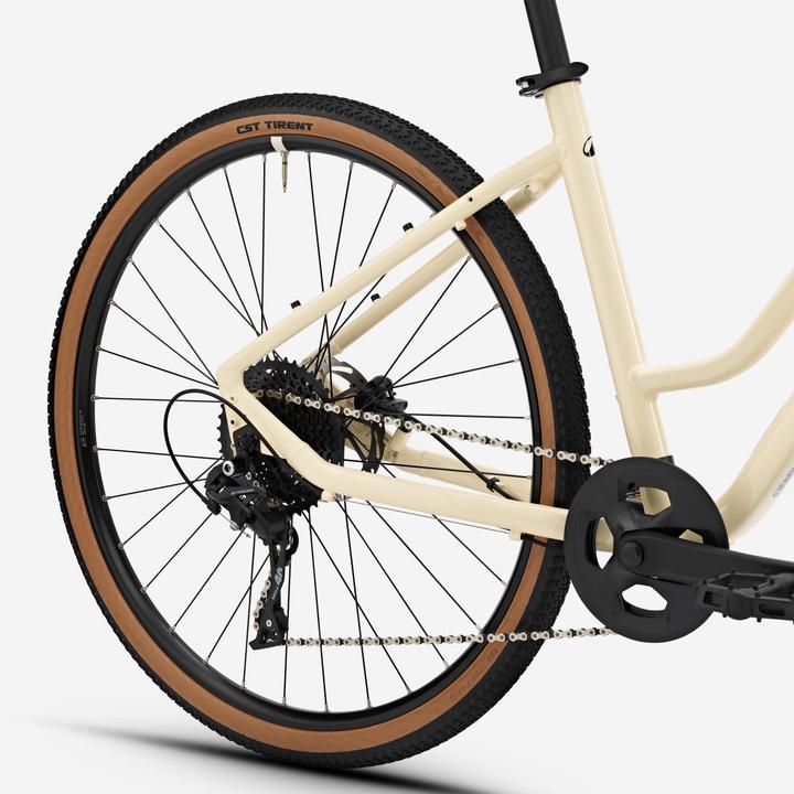 Image du produit Btwin Vélo tout chemin cadre bas, ACTV 500 jaune