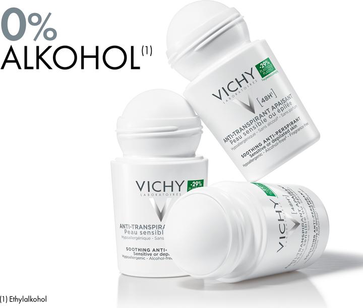 Produktbild Vichy Sensitiv Anti-Transpirant 48h (Roll-on, 50 ml)
