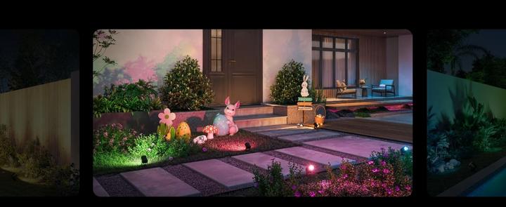 Actual product image Govee Outdoor Spotlights 2-Pack (IP67)