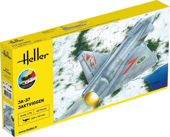 Image du produit Heller STARTER KIT Ja-37 Jaktviggen