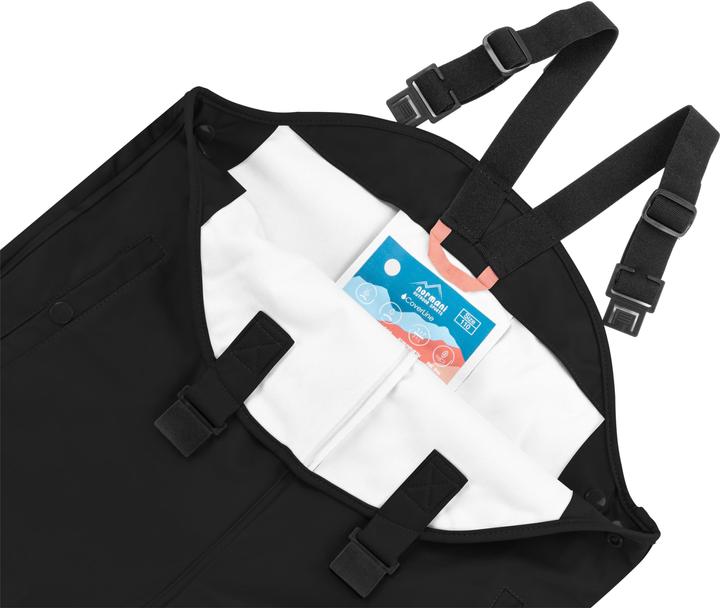 Produktbild Normani Kinder Regenhose mit Hosenträgern „Skjolden“ - 9251 (128)