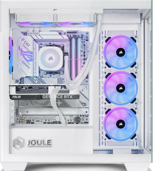 Actual product image Joule Performance High End Gaming PC RTX5080 R7 64GB 1TB L1139360 (1000 GB, 64 GB, AMD Ryzen 7 7800X3D)