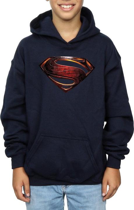 Produktbild Justice League Movie Superman Emblem Kapuzenpullover Jungen (140, 146)