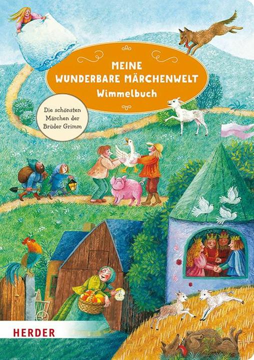 Produktbild Meine wunderbare Märchenwelt Wimmelbuch (Pappbilderbuch) (Deutsch)