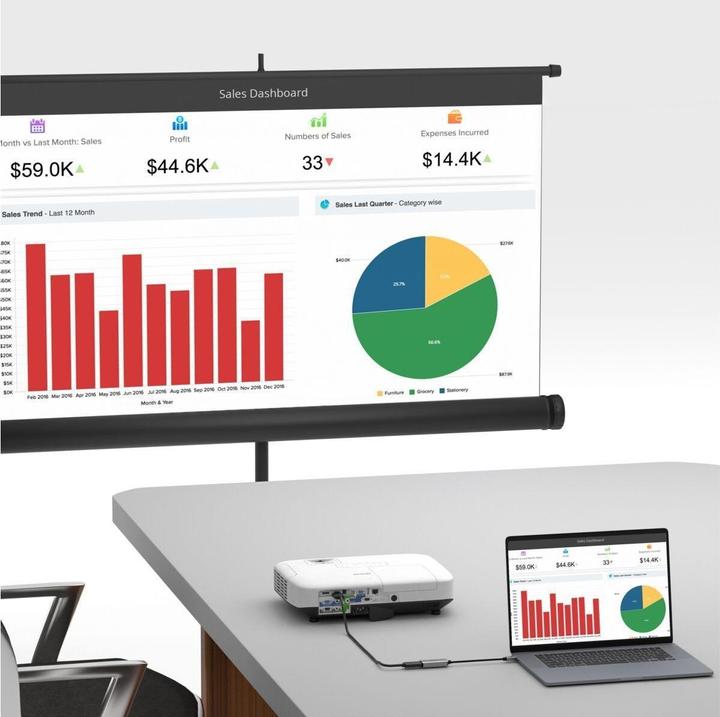 Produktbild Marmitek 08369 Videokabel-Adapter 0,15 m USB Typ-C HDMI Schwarz (USB Typ-C, HDMI, 15 cm)