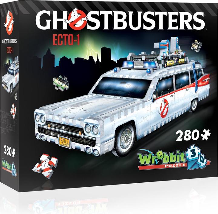 Produktbild Wrebbit 3D Puzzle - Ghostbusters - Ecto-1 (40970039) (280 Teile)