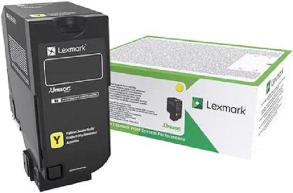Actual product image Lexmark 74C2SYE Corporate (Y)