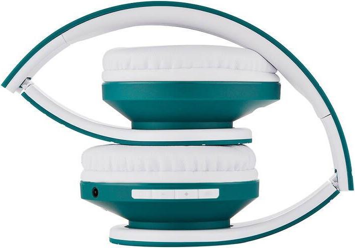 Produktbild PowerLocus Wireless Headphones P2 (blue-white) (20 h, Kabelgebunden, Kabellos)