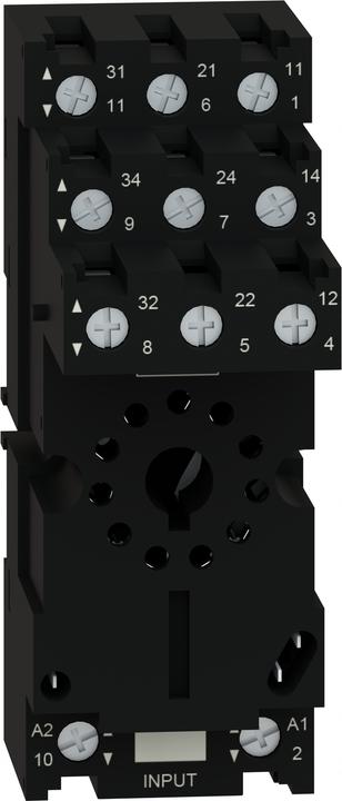 Produktbild Schneider Electric Sockel für RUMC3+RE48, 3 polig, 11 Pins, RUZSC3M (Relaissockel)