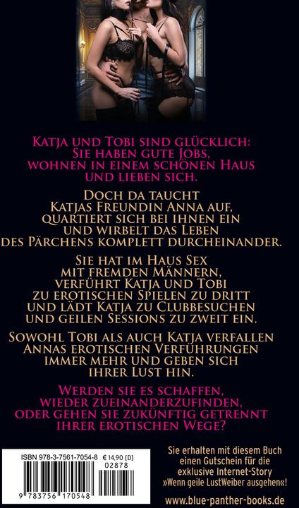 Immagine prodotto Verruchte SexAbenteuer zu dritt - meine Frau, Ihre Freundin und ich! Erotischer Roman (Tedesco, Miu Degen, Libri della Pantera Blu, 2024)