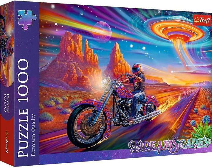 Immagine prodotto Trefl Puzzle 1000 – Dreamscapes - Motorrad (1000 pezzi)