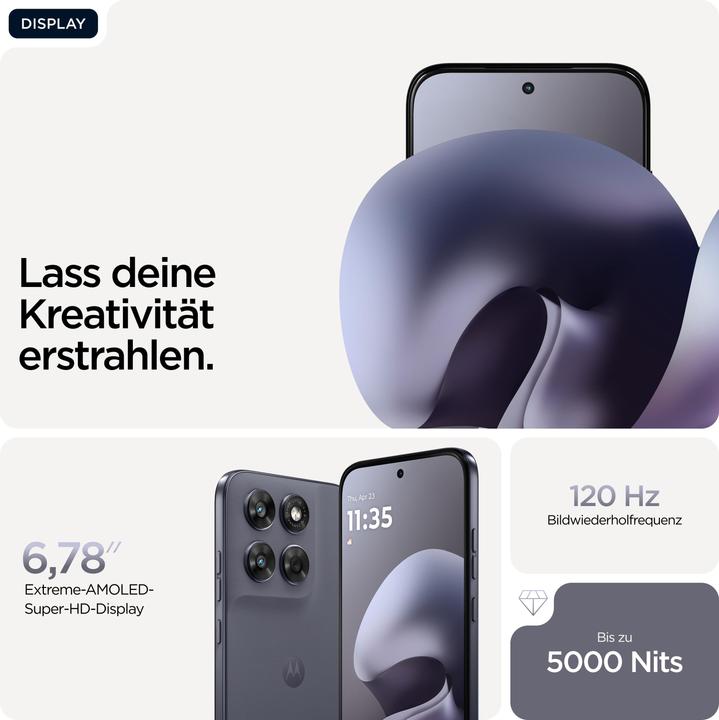 Actual product image Motorola Moto G67 (128 GB, Pantone Arctic Seal, 6.78", SIM + eSIM, 5G)