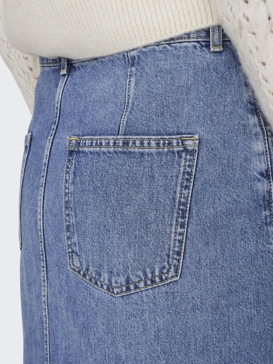 Produktbild Only Hohe Taille Langer Rock Jeansrock (S)