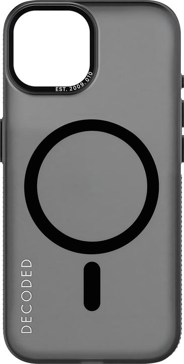 Actual product image Decoded Recycled Plastic Backcover iPhone 15 Plus Black (Apple iPhone 15 Plus)