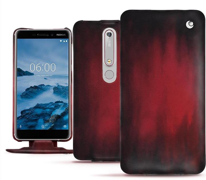 Produktbild Noreve Lederschutzhülle vertikal (Nokia 6 (2018))