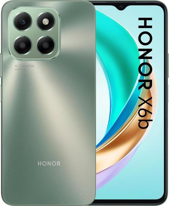 Actual product image Honor X6b (128 GB, Forest Green, 6.56", Dual SIM, 4G)