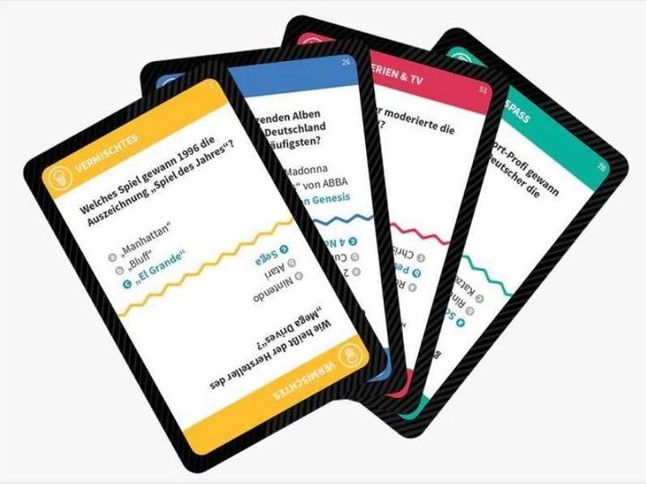 Actual product image Jumbo Das 90er Quiz: Wisst Ihr Noch? (French, German, Italian, 2 Players)