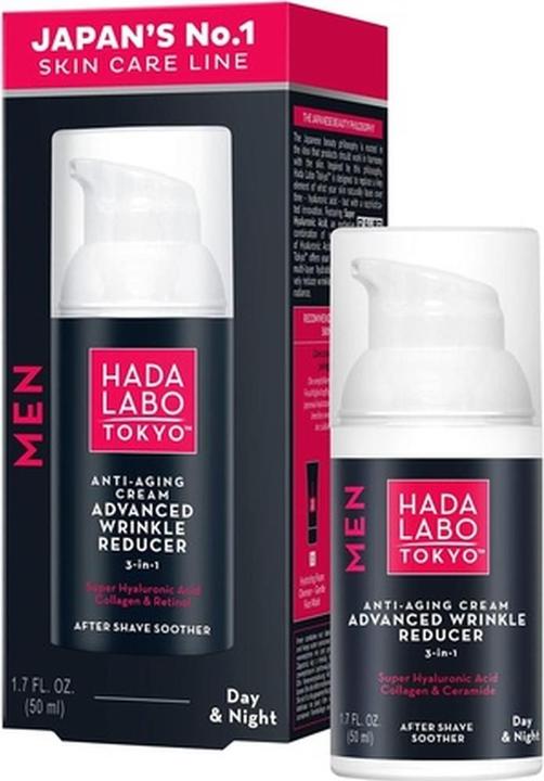 Hada Labo Tokyo Men Anti-Aging Hyaluronic Cream Wrinkle Reducer