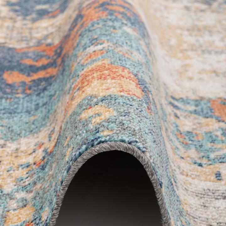 Produktbild Pergamon Designer In und Outdoor Teppich Vintage Muster (80 x 150 cm)