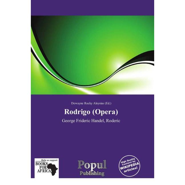Rodrigo (Opera), Fachbücher