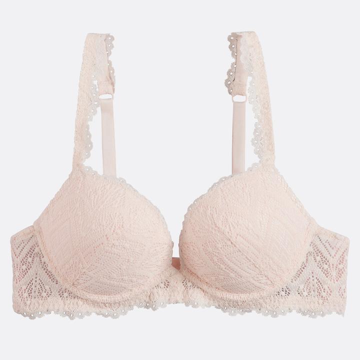 Produktbild La Redoute Collections Push-up-BH Lison aus Spitze (70 C)