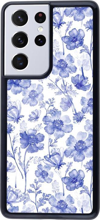 Image du produit PhoneLook Coque Spring 23 watercolor blue flowers (Samsung Galaxy S21 Ultra 5G)
