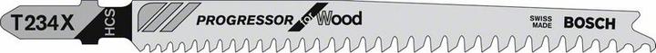 Produktbild Bosch Zubehör Stichsägeblatt HCS, T 234 X Progressor for Wood