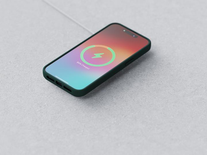 Produktbild Njord Salmon Leather Magsafe Case for iPhone 15 Pro Max, Green (Apple iPhone 15 Pro Max)