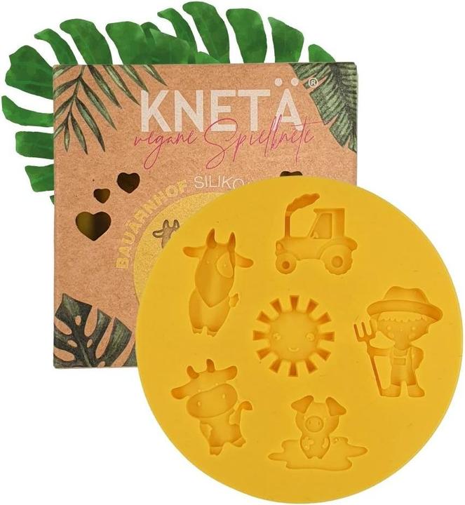 Produktbild Knetä Silikonförmchen - Bauernhof