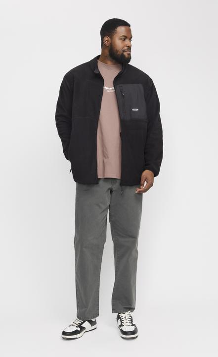 Produktbild Jack & Jones Plus Size Fleecejacke Fleecejacke (4XL)