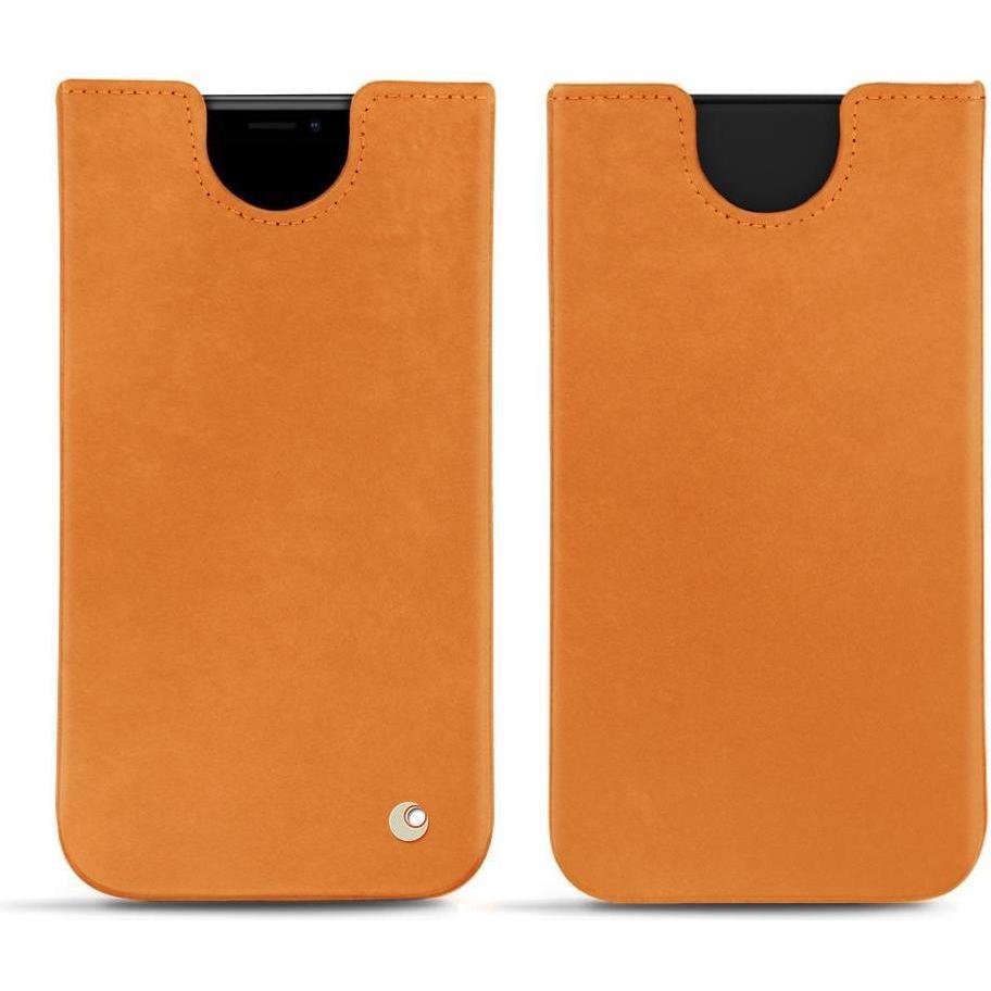 Thumbnail - Noreve Lederschutzhülle (Apple iPhone XS Max), Smartphone Hülle, Orange