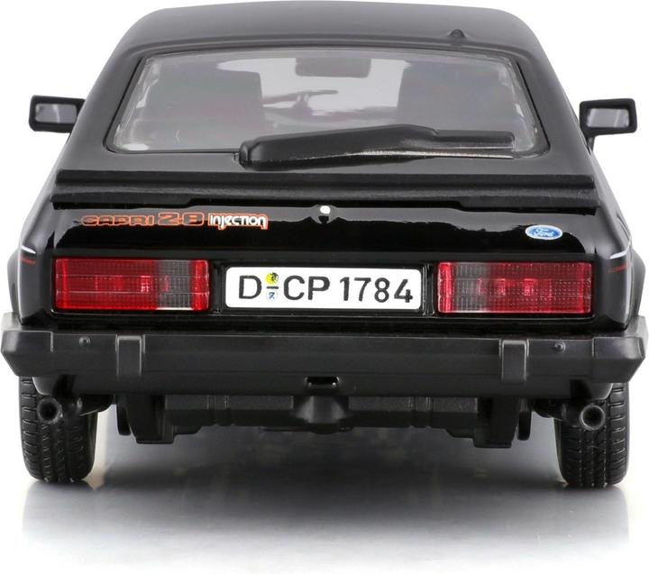Actual product image Bburago Ford Capri 1600 GT 1/24 black