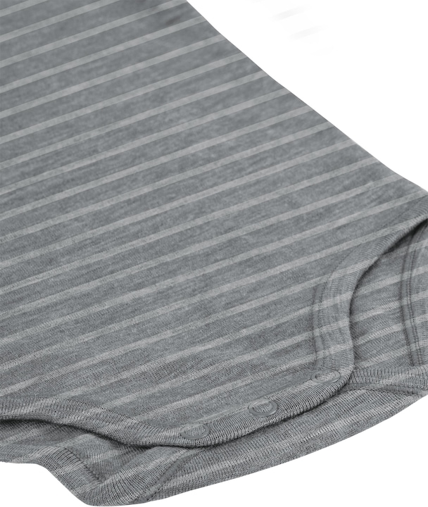 Produktbild Normani 2er Pack Doppelpack Baby-Body Merino Wickelbody Bodysuit Langarm - 9343 (86)
