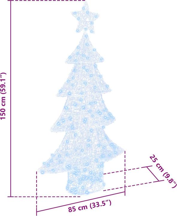 Image du produit vidaXL Weihnachtsdekoration